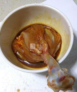 #ACA烘焙明星大赛#动漫海贼王路飞棒骨肉的做法步骤:4