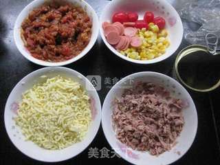 ##ACA烘焙明星大赛#金枪鱼玉米披萨的做法图解9