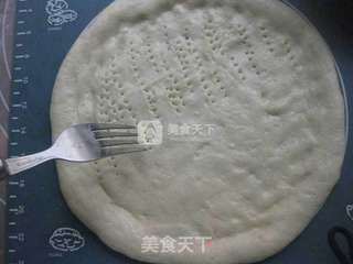 ##ACA烘焙明星大赛#金枪鱼玉米披萨的做法图解6