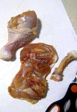 #ACA烘焙明星大赛#动漫海贼王路飞棒骨肉的做法步骤:2