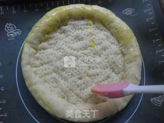 ##ACA烘焙明星大赛#金枪鱼玉米披萨的做法图解10