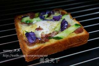 #ACA烘焙明星大赛#蔬菜鸡蛋芝士片的做法步骤：6