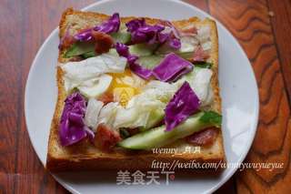 #ACA烘焙明星大赛#蔬菜鸡蛋芝士片的做法步骤：4