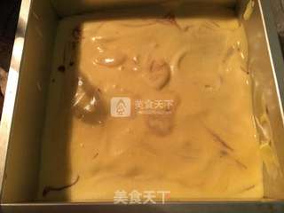 #ACA烘焙明星大赛#大理石豆浆戚风蛋糕的做法步骤：15