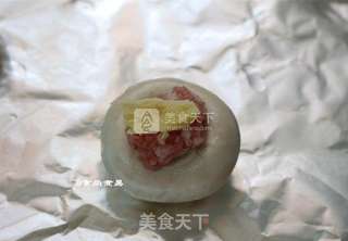 #ACA烘焙明星大赛#芝士肉末烤口蘑的做法步骤:6