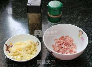 #ACA烘焙明星大赛#芝士肉末烤口蘑的做法步骤:3