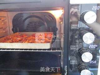 #ACA烘焙明星大赛#香草烤羊腩肉串的做法步骤:7