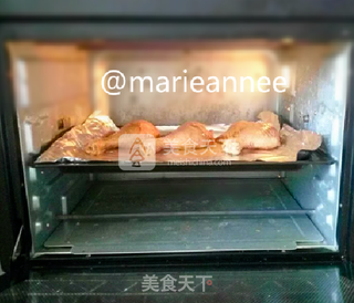 #ACA烘焙明星大赛#秘制烤大鸡腿的做法步骤：9
