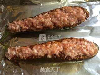 #ACA烘焙明星大赛#蒜末肉泥烤茄子的做法步骤:10
