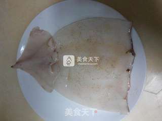#ACA烘焙明星大赛#烤鱿鱼的做法步骤:2