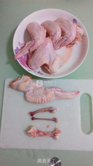 #ACA烘焙明星大赛#鸡翅包饭的做法步骤:3
