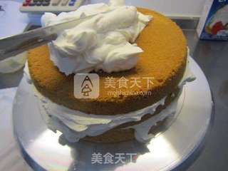#ACA烘焙明星大赛#机器猫卡通蛋糕的做法步骤:26