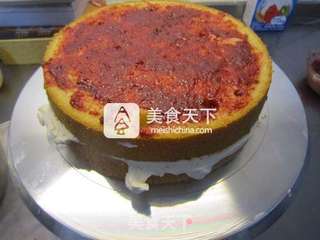 #ACA烘焙明星大赛#机器猫卡通蛋糕的做法步骤:24