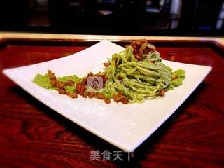 西兰花酱拌意面的做法步骤:10