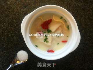 母亲节餐桌上的营养师--液体黄金之银鳕鱼豆浆羹的做法步骤:12