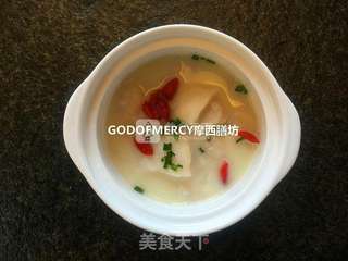 母亲节餐桌上的营养师--液体黄金之银鳕鱼豆浆羹的做法步骤:10