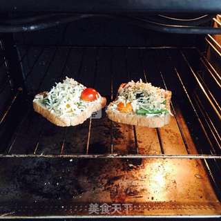 #ACA烘焙明星大赛# 芦笋芝士吐司Pizza的做法步骤:6