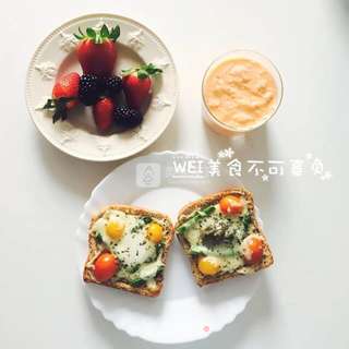#ACA烘焙明星大赛# 芦笋芝士吐司Pizza的做法步骤:8