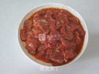 #ACA烘焙明星大赛#芝麻牙签牛肉的做法步骤:3