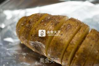 黑松露拉风焗薯的做法步骤：7