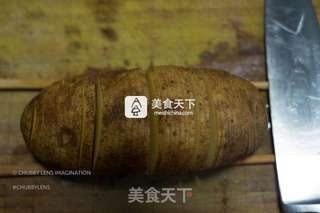 黑松露拉风焗薯的做法步骤：5