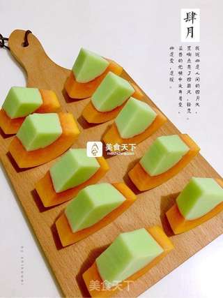 #ACA烘焙明星大赛#苹果味木瓜牛奶冻的做法步骤:7