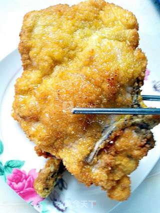 香酥猪排的做法步骤:12