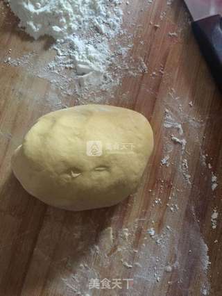 南瓜紫薯包的做法步骤:6