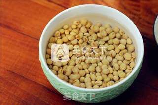 抹茶豆浆的做法步骤:2