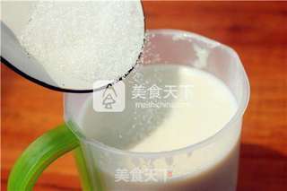 抹茶豆浆的做法步骤:8