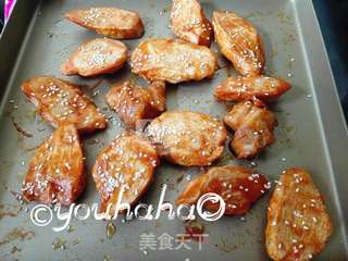 #ACA烘焙明星大赛#香辣烤鸡胸的做法步骤:7
