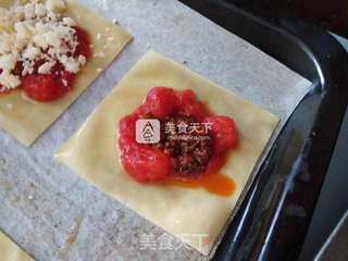 #ACA烘焙明星大赛#披萨的花式做法——迷你披萨的做法步骤:5
