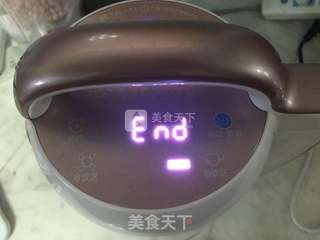 黑芝麻花生豆浆的做法步骤:7