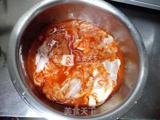 #ACA烘焙明星大赛#奥尔良烤鸡腿卷的做法步骤:3