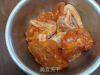 #ACA烘焙明星大赛#奥尔良香辣烤翅的做法步骤:4