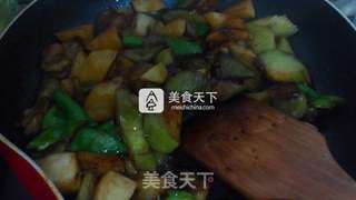 最爱东北菜之——地三鲜的做法步骤:6