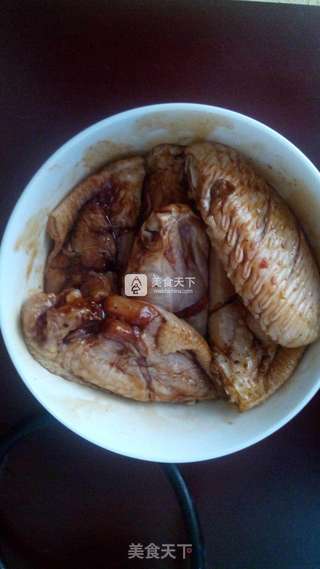 菠萝鸡肉意面的做法步骤:2
