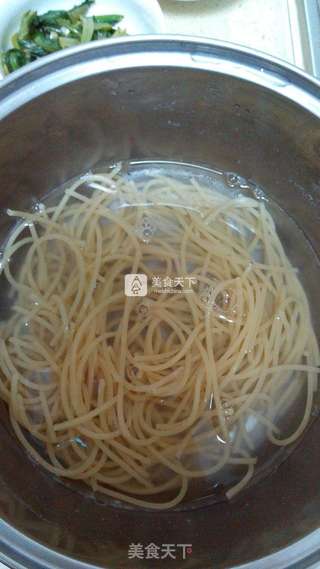 菠萝鸡肉意面的做法步骤:9