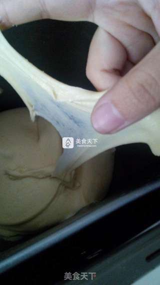 #ACA烘焙明星大赛#玉米面吐司的做法步骤:5