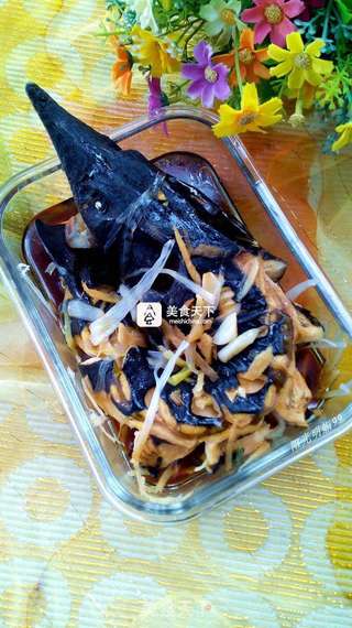 #ACA烘焙明星大赛#清蒸鲟鱼的做法步骤:7