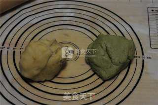 #ACA烘焙明星大赛#双色高钙饼干的做法步骤:4