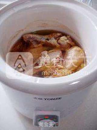 燕窝炖鸡汤的做法步骤:12