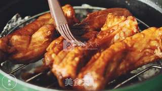 一厨作珐琅锅之简单版烤肋排 烤排骨的做法步骤:3