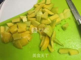 #ACA烘焙明星大赛#芒果果酱的做法步骤:2