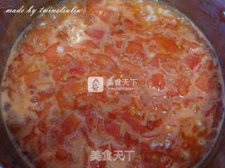 西红柿鸡蛋疙瘩汤的做法步骤:10
