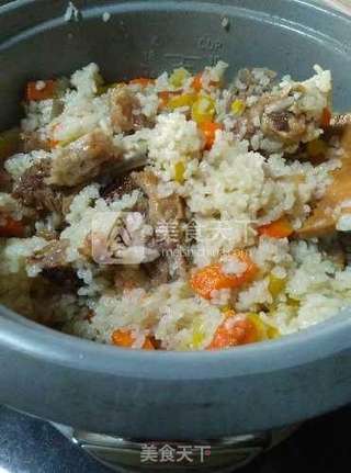 【新疆手抓饭】电饭煲版本的做法步骤:9