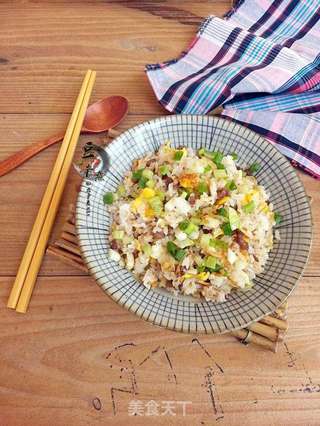 美味家常牛肉炒饭的做法步骤：9