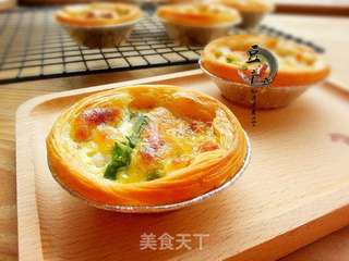 #ACA烘焙明星大赛#海鲜蛋挞的做法步骤:9