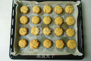 #ACA烘焙明星大赛#亚麻籽燕麦酥饼的做法步骤：9