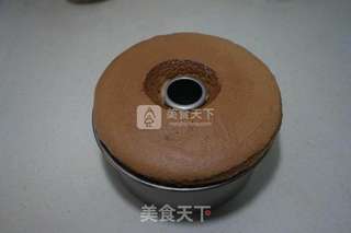 #ACA烘焙明星大赛#无油咖啡戚风蛋糕的做法步骤:15